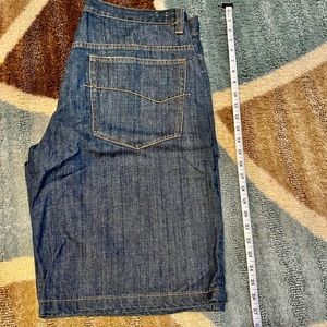 Anchor blue DENIM SHORTS